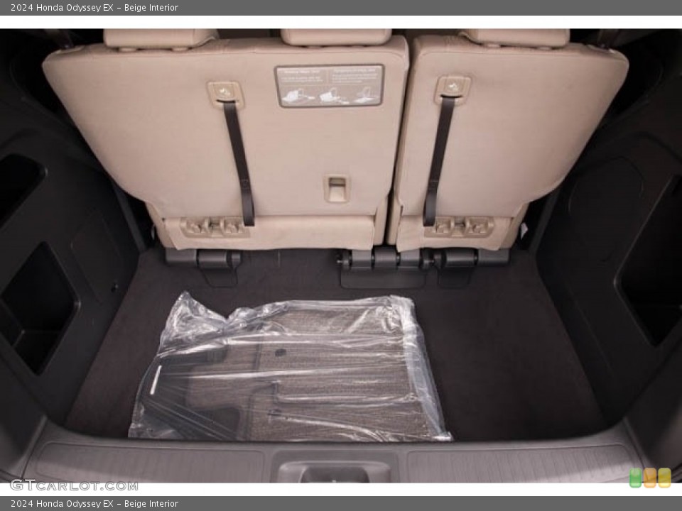 Beige Interior Trunk for the 2024 Honda Odyssey EX #146702245