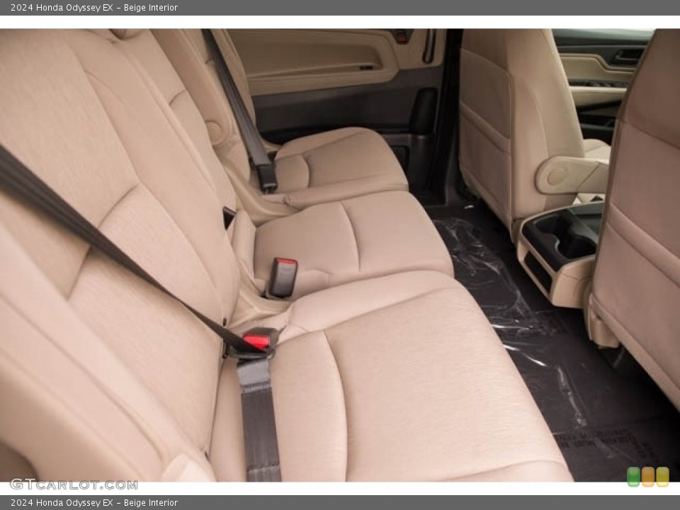 Beige Interior Rear Seat for the 2024 Honda Odyssey EX #146702277