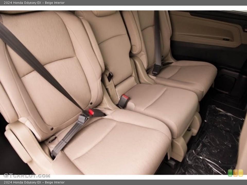 Beige Interior Rear Seat for the 2024 Honda Odyssey EX #146702290