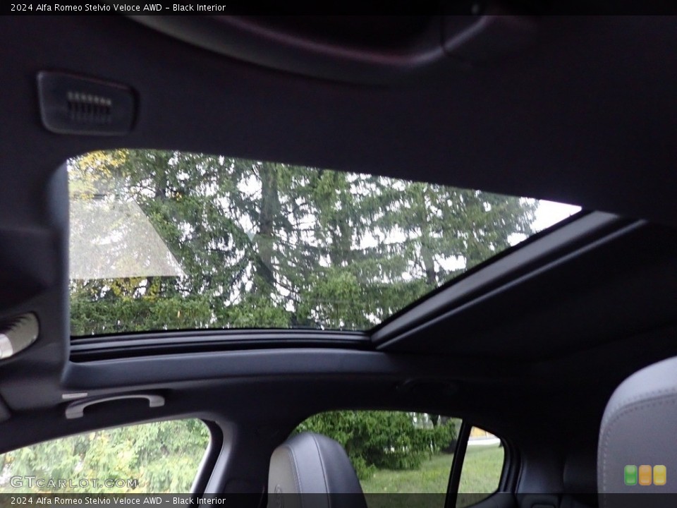 Black Interior Sunroof for the 2024 Alfa Romeo Stelvio Veloce AWD #146702416