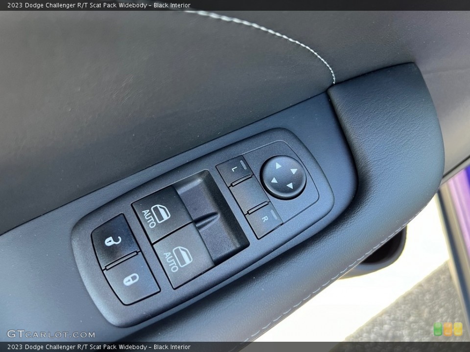 Black Interior Door Panel for the 2023 Dodge Challenger R/T Scat Pack Widebody #146702602