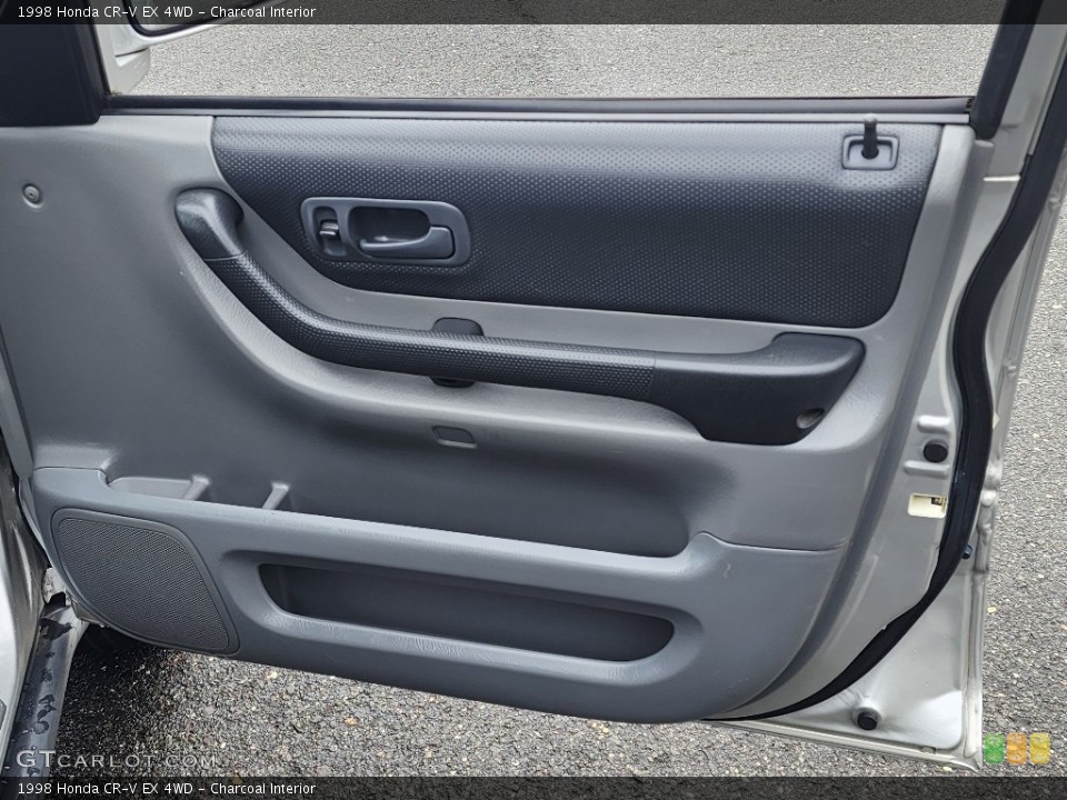 Charcoal Interior Door Panel for the 1998 Honda CR-V EX 4WD #146702644