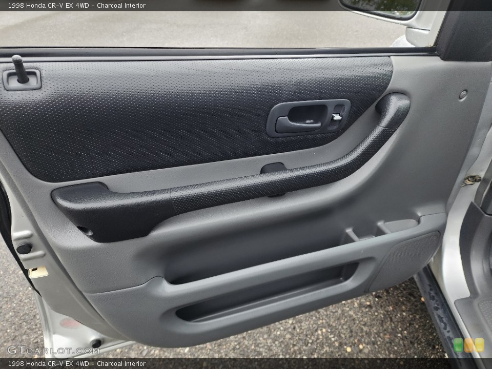 Charcoal Interior Door Panel for the 1998 Honda CR-V EX 4WD #146702887