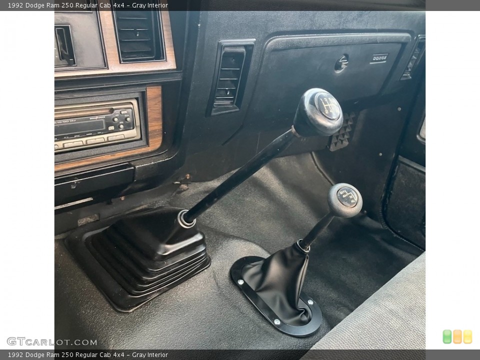 Gray Interior Transmission for the 1992 Dodge Ram 250 Regular Cab 4x4 #146702937