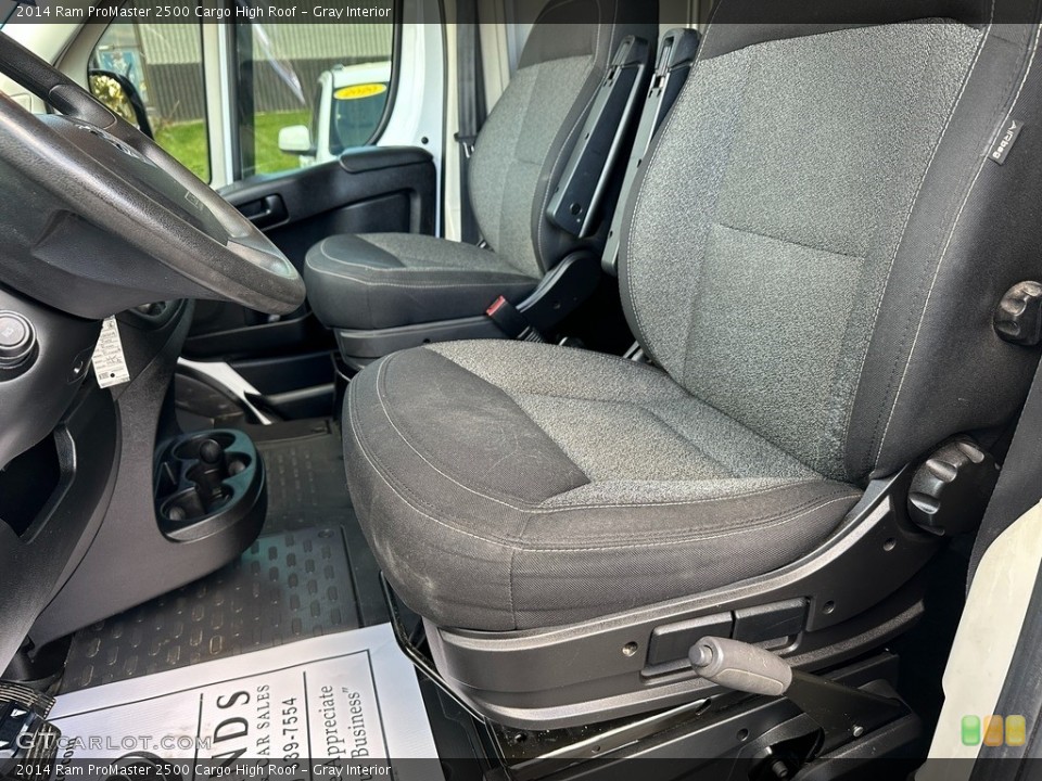 Gray Interior Front Seat for the 2014 Ram ProMaster 2500 Cargo High Roof #146703691