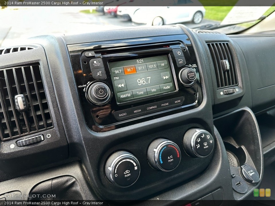 Gray Interior Controls for the 2014 Ram ProMaster 2500 Cargo High Roof #146703790