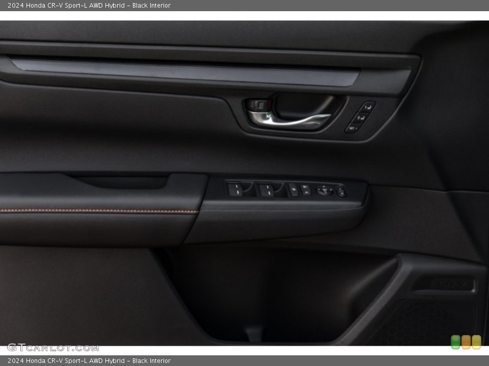 Black Interior Door Panel for the 2024 Honda CR-V Sport-L AWD Hybrid #146704206