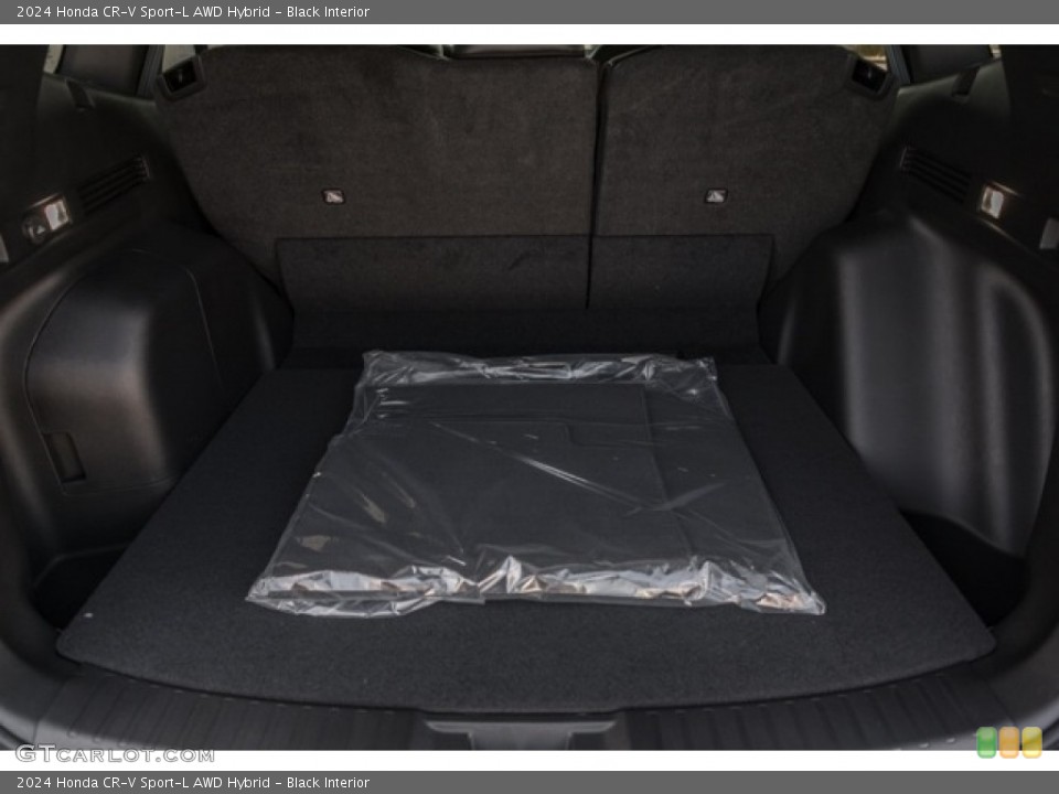 Black Interior Trunk for the 2024 Honda CR-V Sport-L AWD Hybrid #146704225
