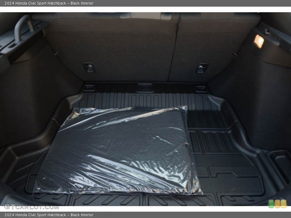Black Interior Trunk for the 2024 Honda Civic Sport Hatchback #146704357