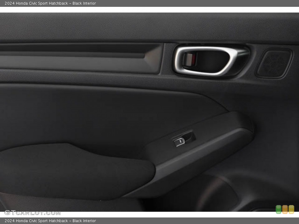 Black Interior Door Panel for the 2024 Honda Civic Sport Hatchback #146704381