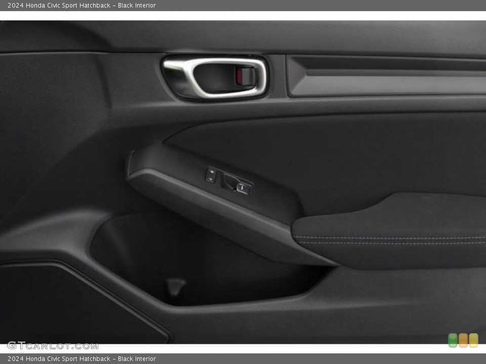 Black Interior Door Panel for the 2024 Honda Civic Sport Hatchback #146704387