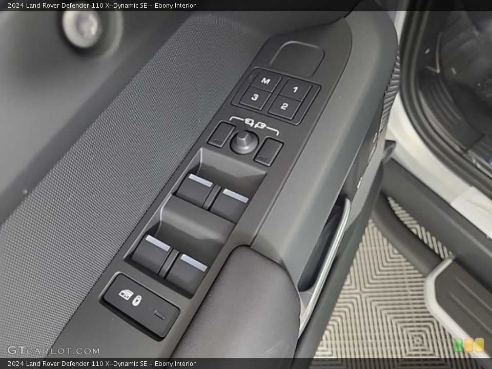 Ebony Interior Controls for the 2024 Land Rover Defender 110 X-Dynamic SE #146704841