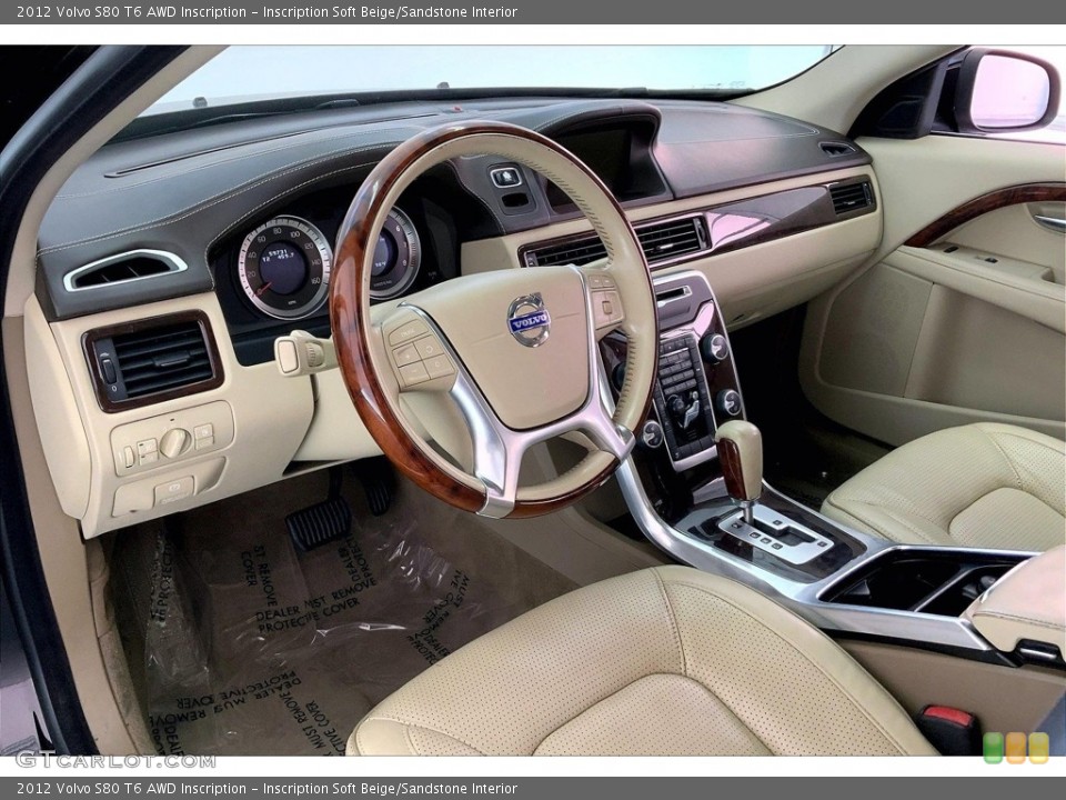 Inscription Soft Beige/Sandstone 2012 Volvo S80 Interiors