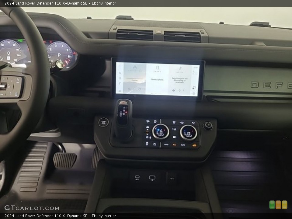 Ebony Interior Controls for the 2024 Land Rover Defender 110 X-Dynamic SE #146704910