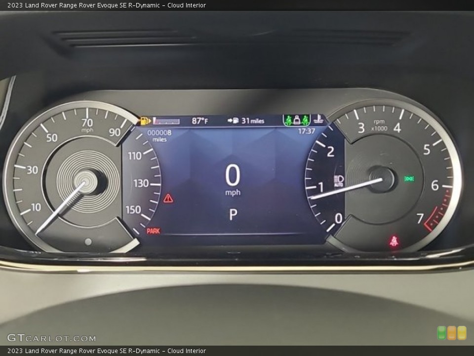 Cloud Interior Gauges for the 2023 Land Rover Range Rover Evoque SE R-Dynamic #146705267