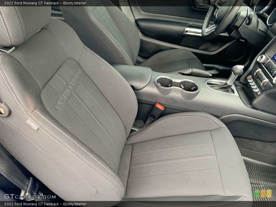 Ebony 2022 Ford Mustang Interiors