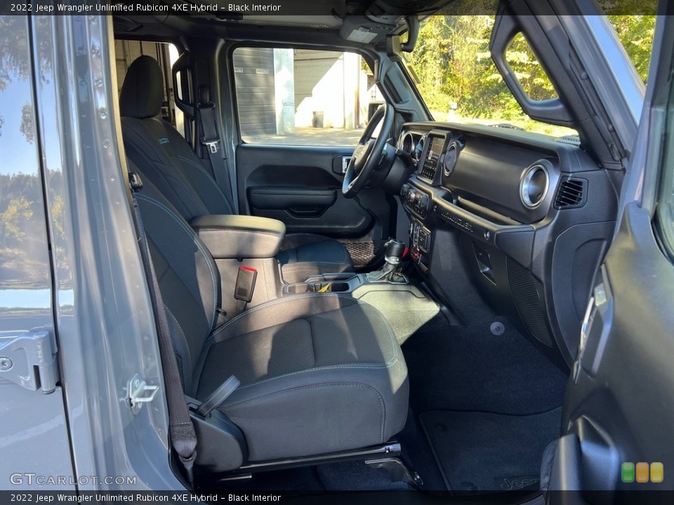 Black 2022 Jeep Wrangler Unlimited Interiors