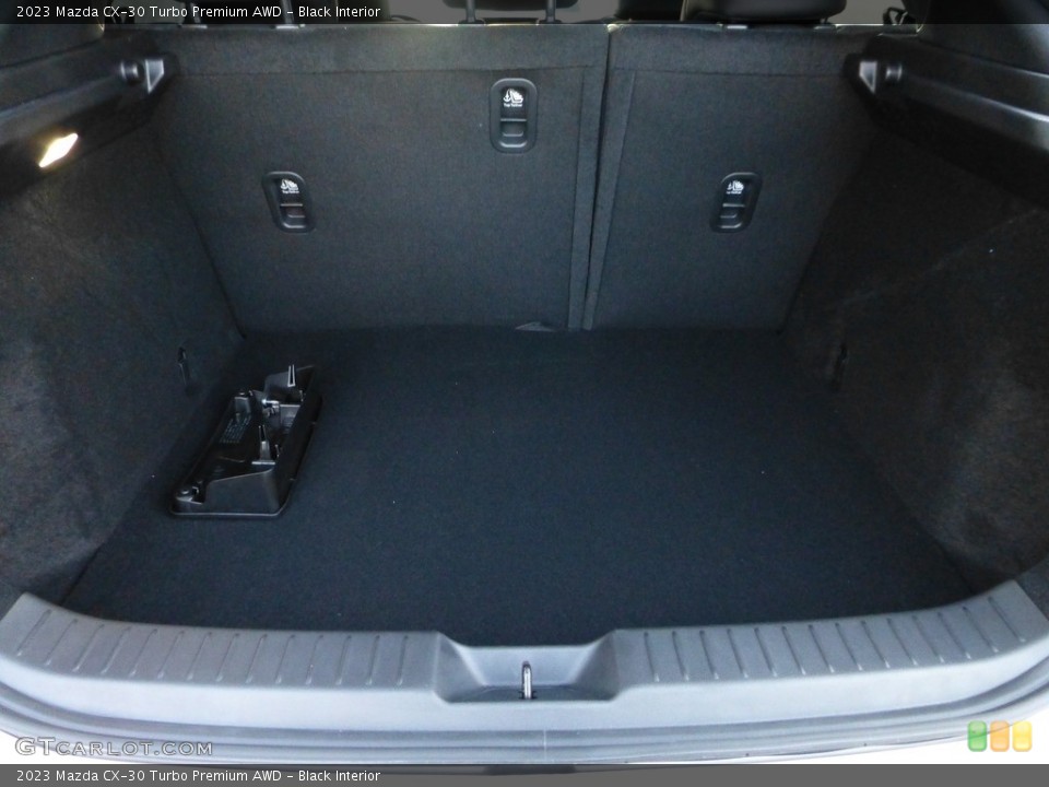 Black Interior Trunk for the 2023 Mazda CX-30 Turbo Premium AWD #146706393