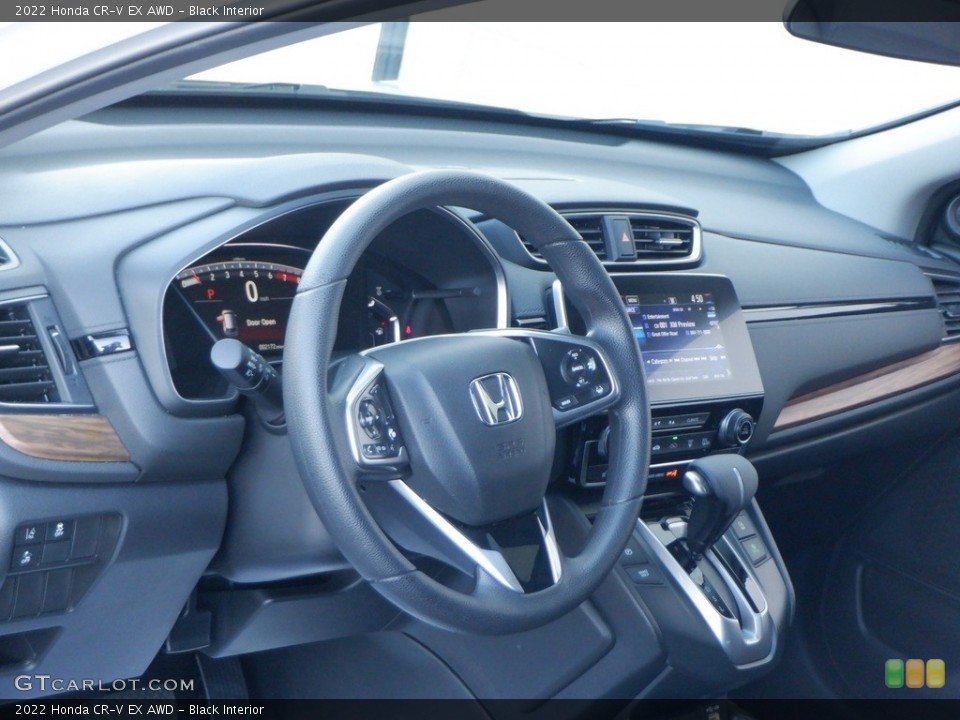 Black Interior Dashboard for the 2022 Honda CR-V EX AWD #146706609