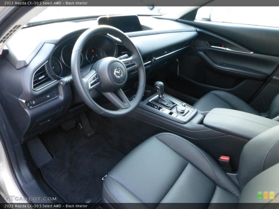 Black 2023 Mazda CX-30 Interiors