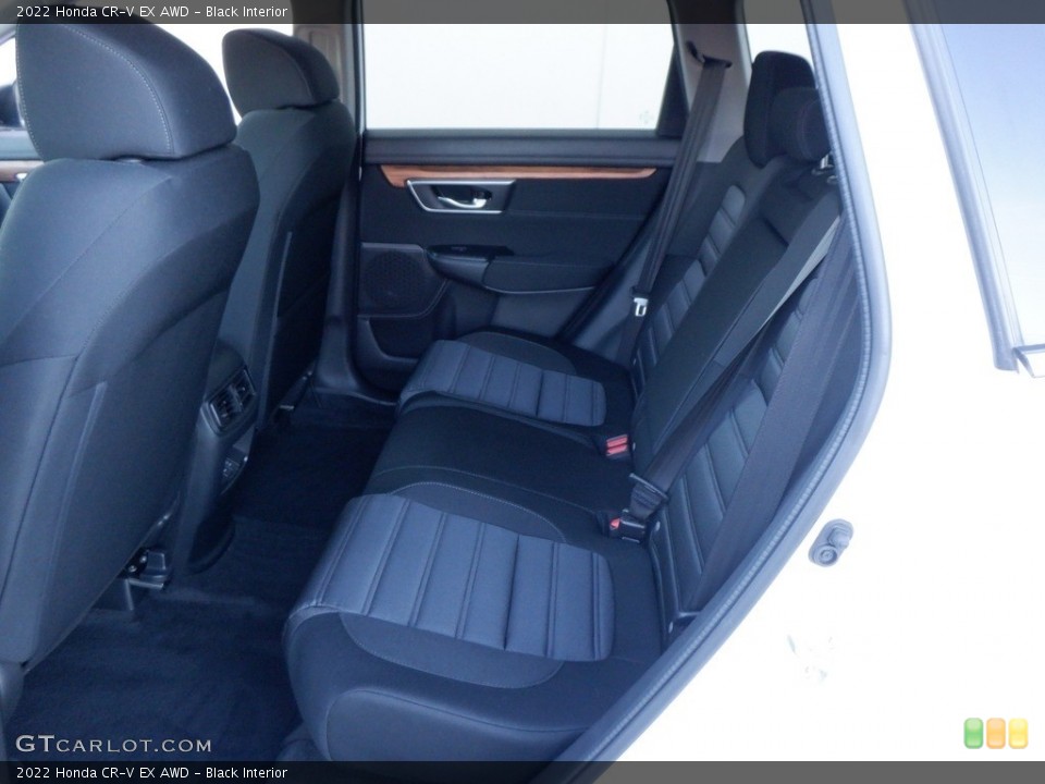 Black Interior Rear Seat for the 2022 Honda CR-V EX AWD #146707203