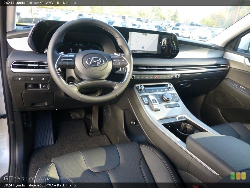 Black Interior Photo for the 2024 Hyundai Palisade SEL AWD #146708202