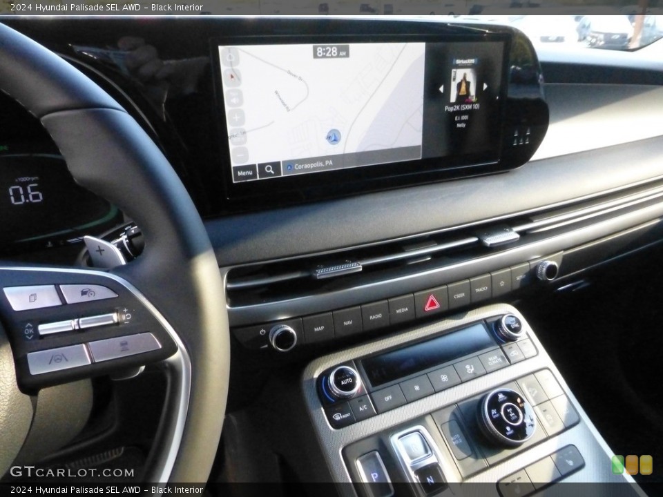 Black Interior Controls for the 2024 Hyundai Palisade SEL AWD #146708259