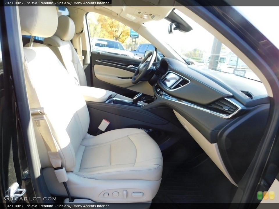 Shale w/Ebony Accents 2021 Buick Enclave Interiors