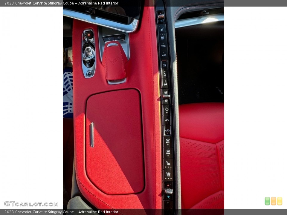 Adrenaline Red Interior Controls for the 2023 Chevrolet Corvette Stingray Coupe #146709453