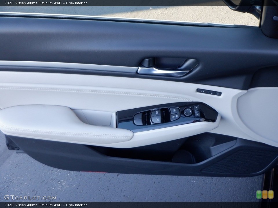 Gray Interior Door Panel for the 2020 Nissan Altima Platinum AWD #146709660