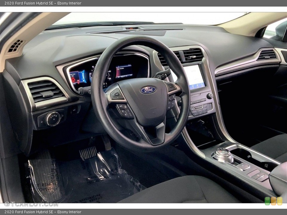 Ebony Interior Prime Interior for the 2020 Ford Fusion Hybrid SE #146709996