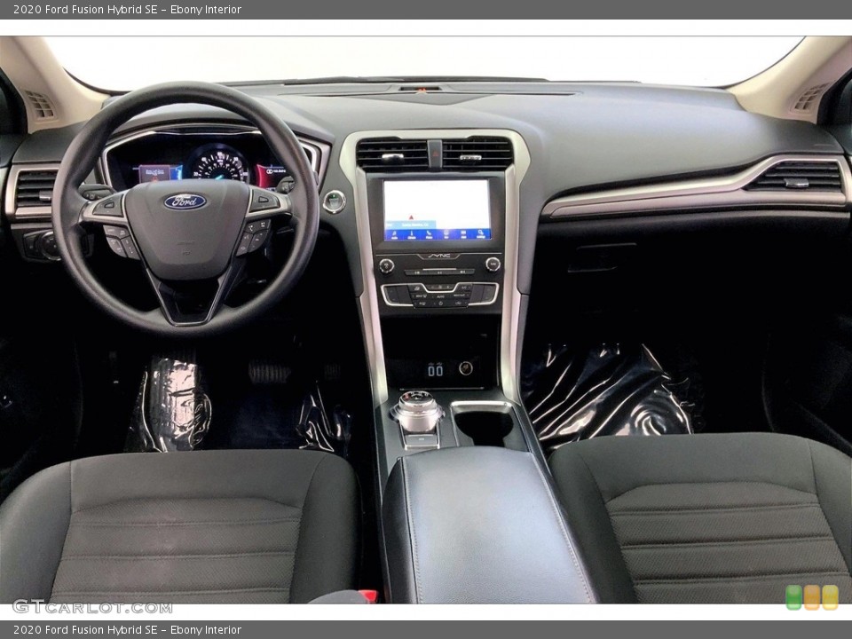 Ebony Interior Photo for the 2020 Ford Fusion Hybrid SE #146710002
