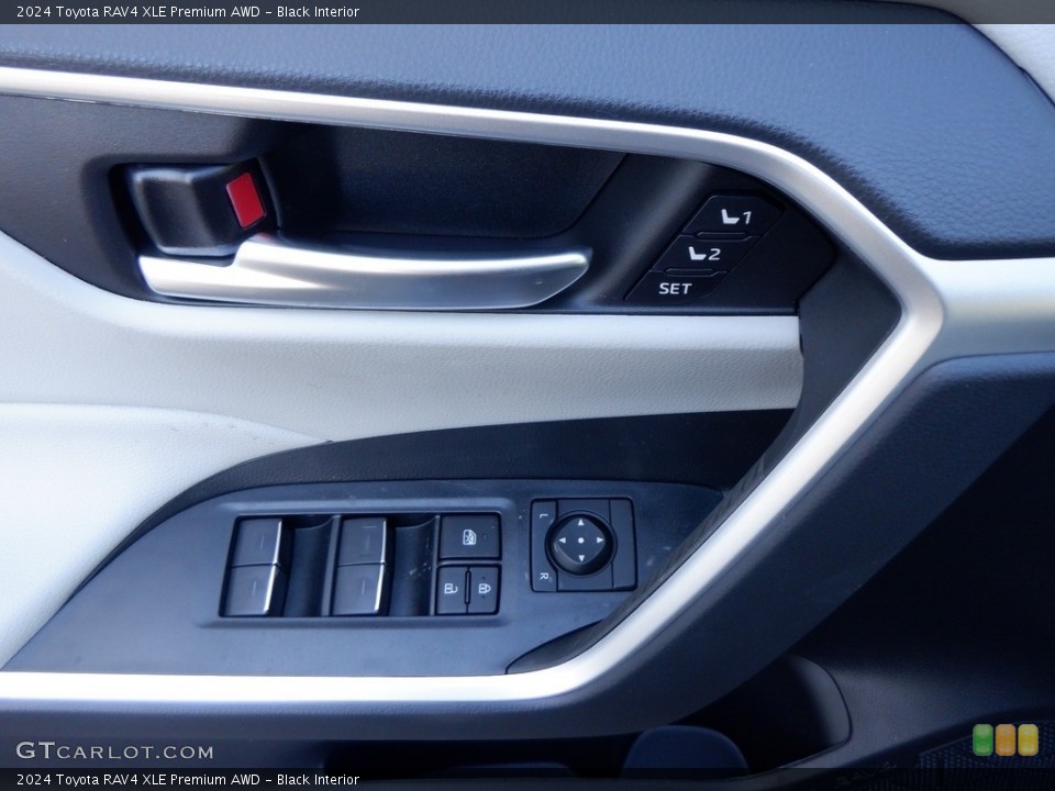 Black Interior Door Panel for the 2024 Toyota RAV4 XLE Premium AWD #146710588