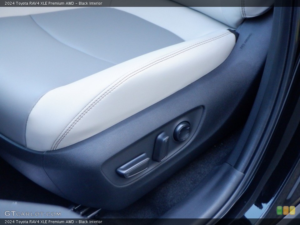 Black Interior Front Seat for the 2024 Toyota RAV4 XLE Premium AWD #146710678