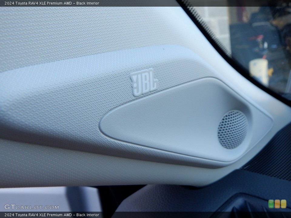 Black Interior Audio System for the 2024 Toyota RAV4 XLE Premium AWD #146710966