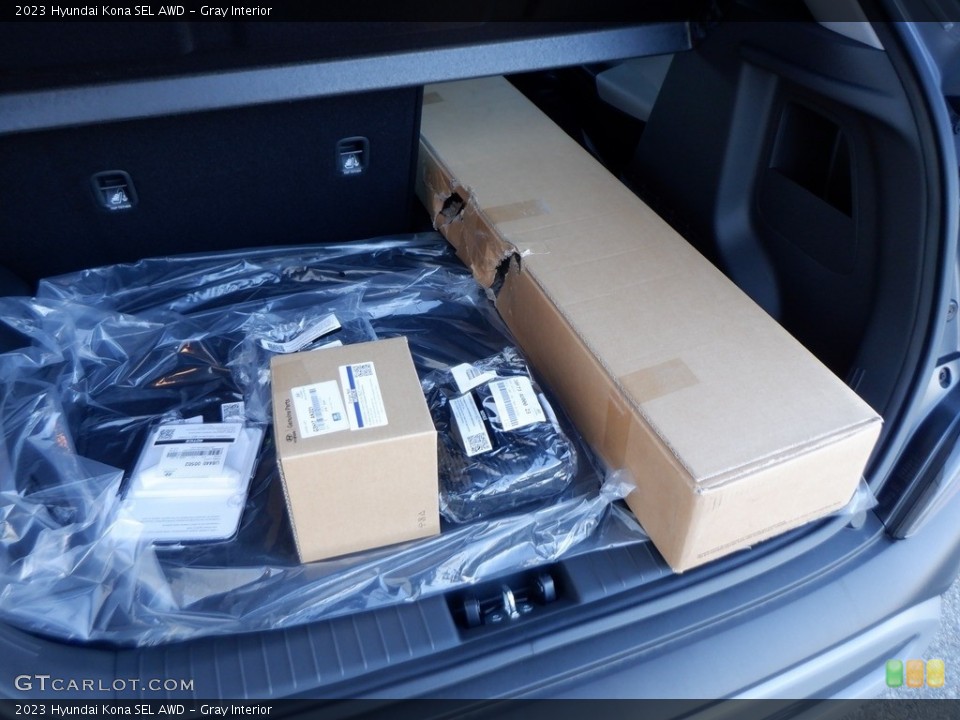 Gray Interior Trunk for the 2023 Hyundai Kona SEL AWD #146710978