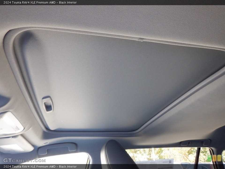 Black Interior Sunroof for the 2024 Toyota RAV4 XLE Premium AWD #146711108