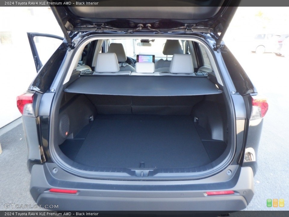 Black Interior Trunk for the 2024 Toyota RAV4 XLE Premium AWD #146711163