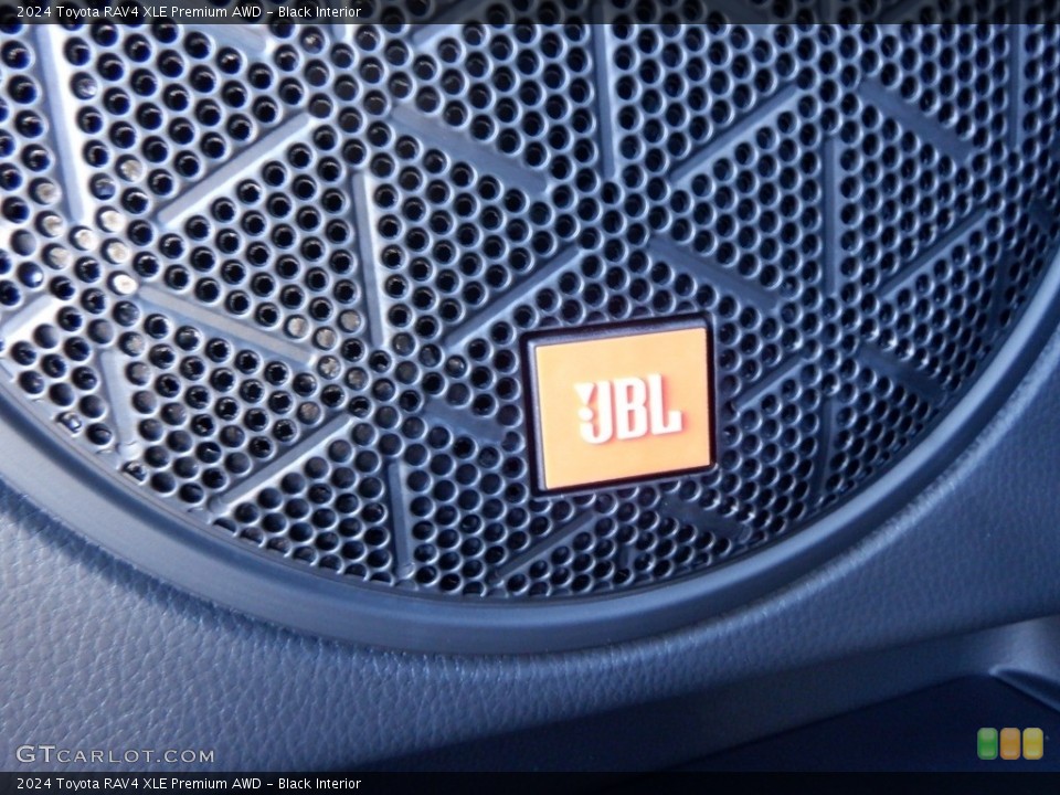 Black Interior Audio System for the 2024 Toyota RAV4 XLE Premium AWD #146711212