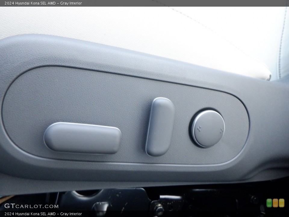 Gray Interior Front Seat for the 2024 Hyundai Kona SEL AWD #146711347
