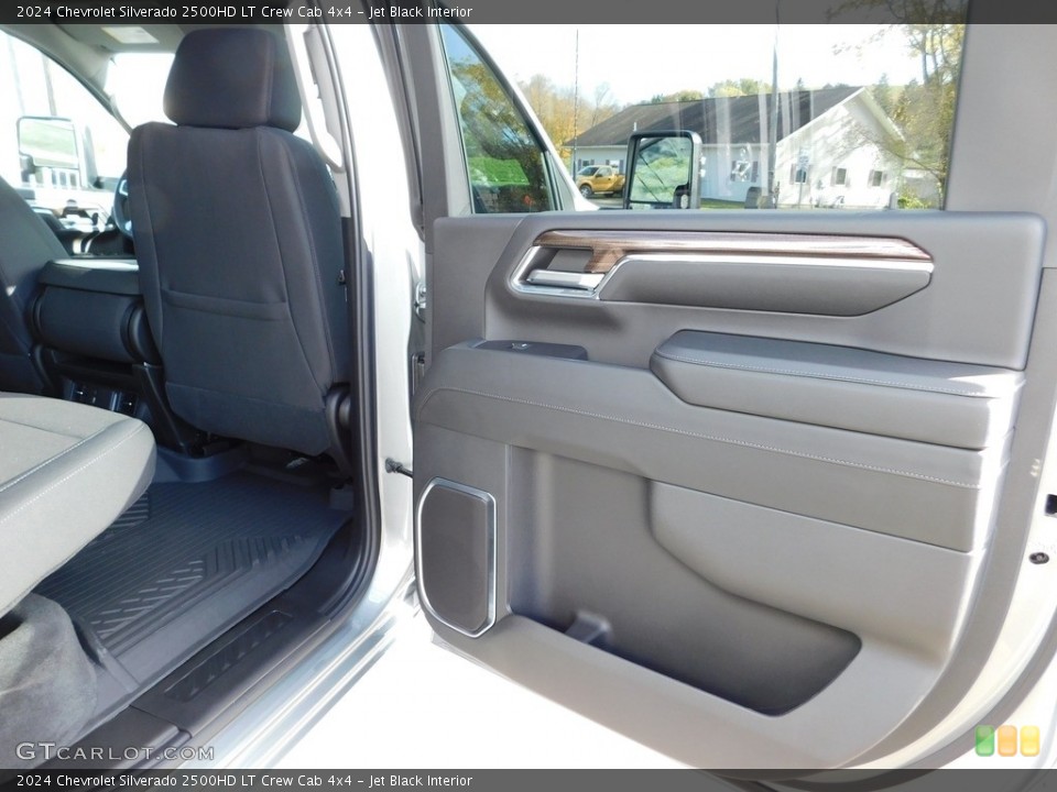 Jet Black Interior Door Panel for the 2024 Chevrolet Silverado 2500HD LT Crew Cab 4x4 #146711419