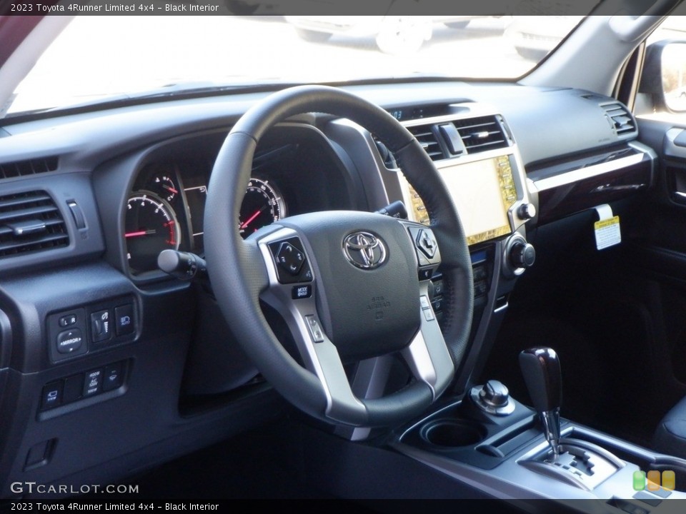 Black Interior Dashboard for the 2023 Toyota 4Runner Limited 4x4 #146711533
