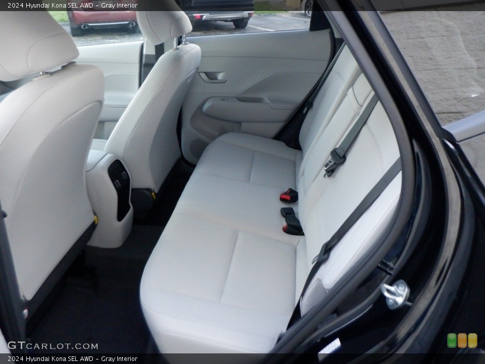 Gray Interior Rear Seat for the 2024 Hyundai Kona SEL AWD #146711596
