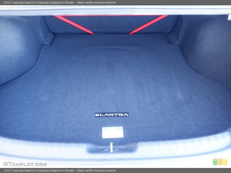 Black w/Microsuede Interior Trunk for the 2023 Hyundai Elantra N  #146711928