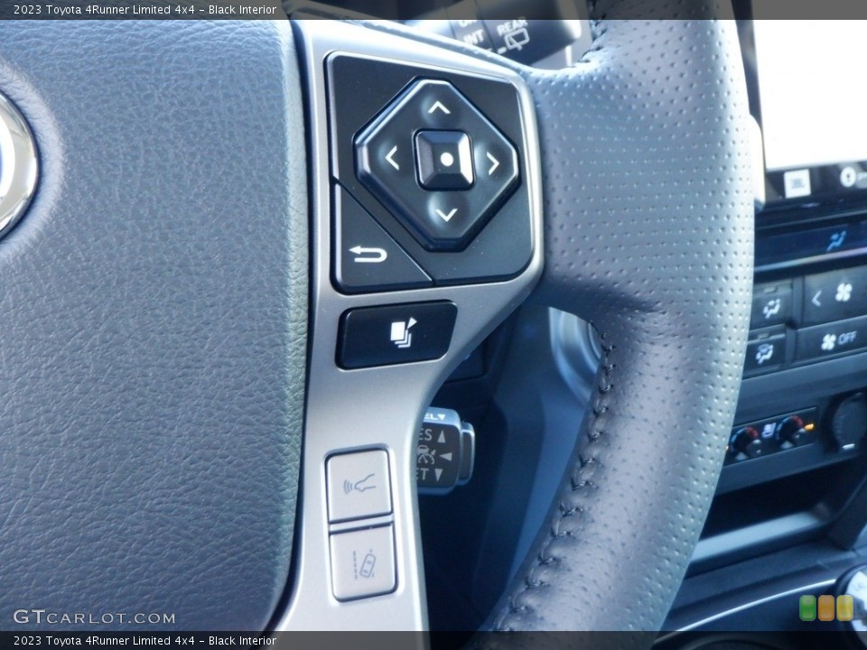 Black Interior Steering Wheel for the 2023 Toyota 4Runner Limited 4x4 #146712022