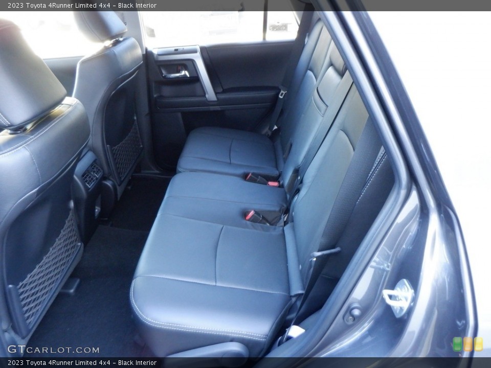 Black Interior Rear Seat for the 2023 Toyota 4Runner Limited 4x4 #146712087