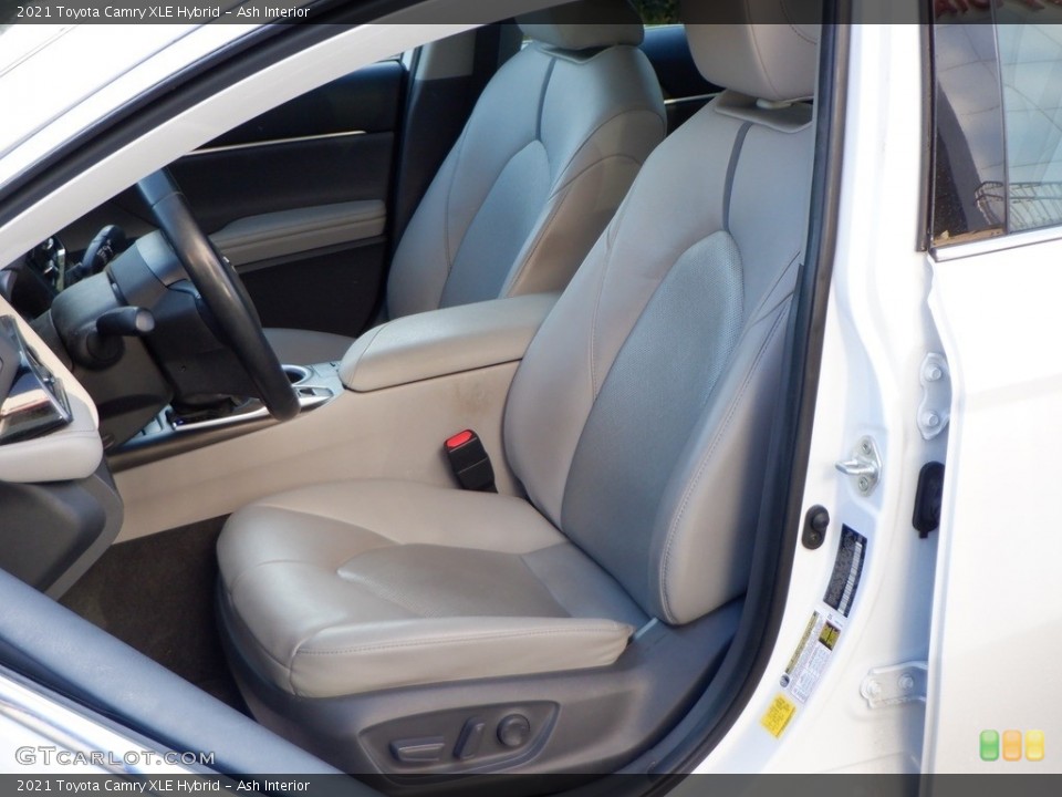 Ash Interior Front Seat for the 2021 Toyota Camry XLE Hybrid #146712166