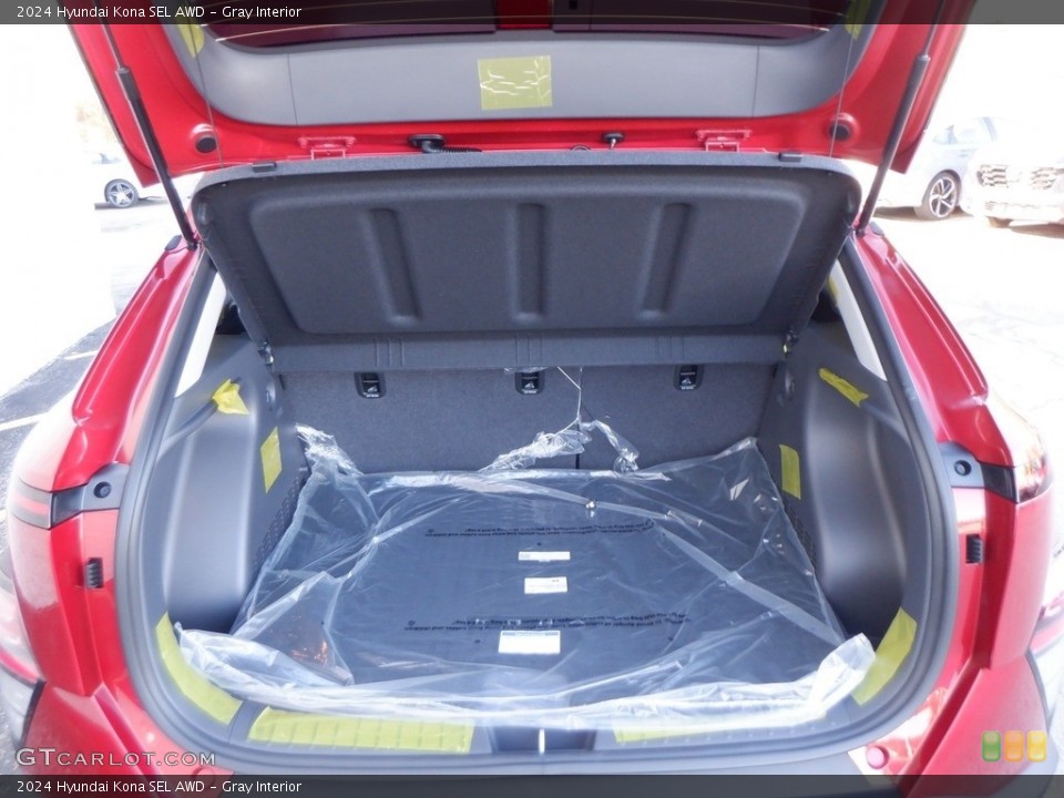 Gray Interior Trunk for the 2024 Hyundai Kona SEL AWD #146712171