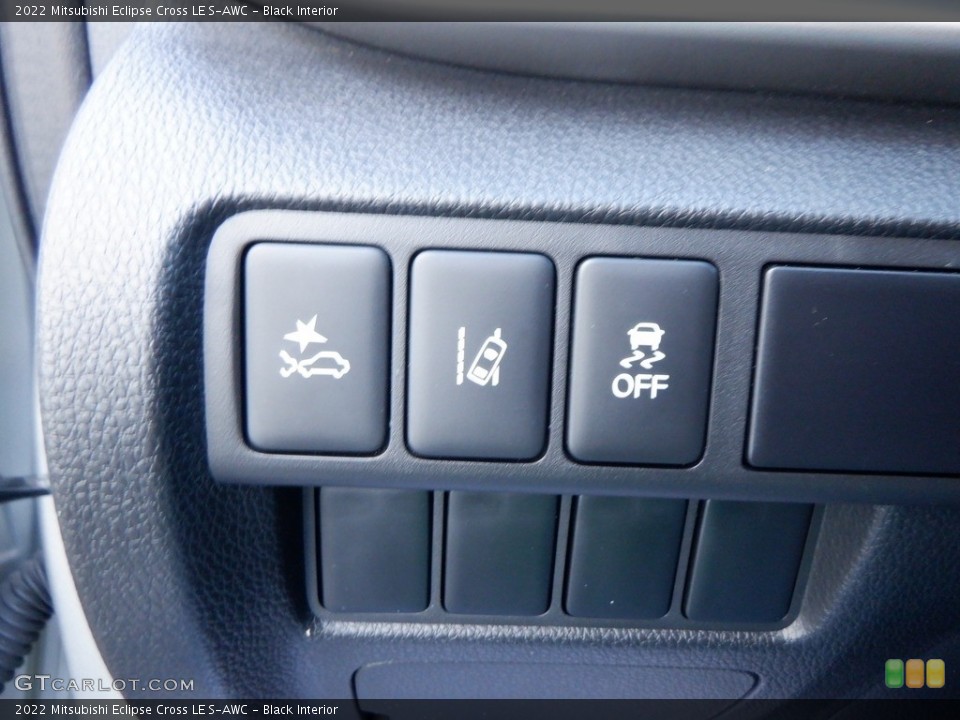 Black Interior Controls for the 2022 Mitsubishi Eclipse Cross LE S-AWC #146712322