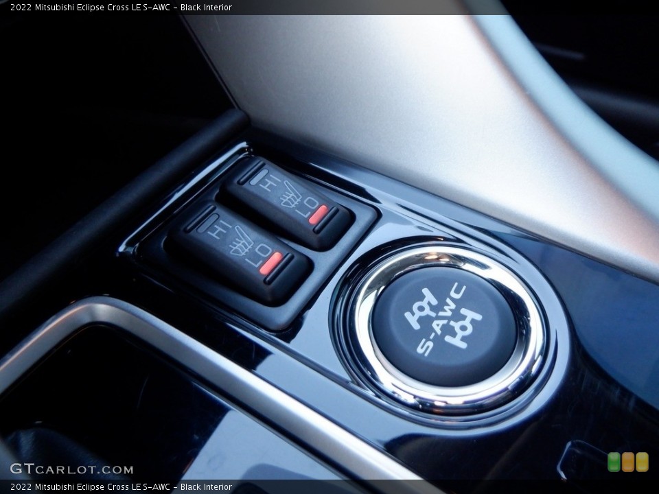 Black Interior Controls for the 2022 Mitsubishi Eclipse Cross LE S-AWC #146712364